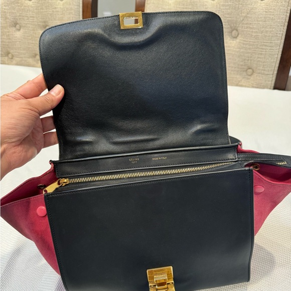 Authentic Celine trapeze shoulder bag with long removable strap - Picture 11 of 15